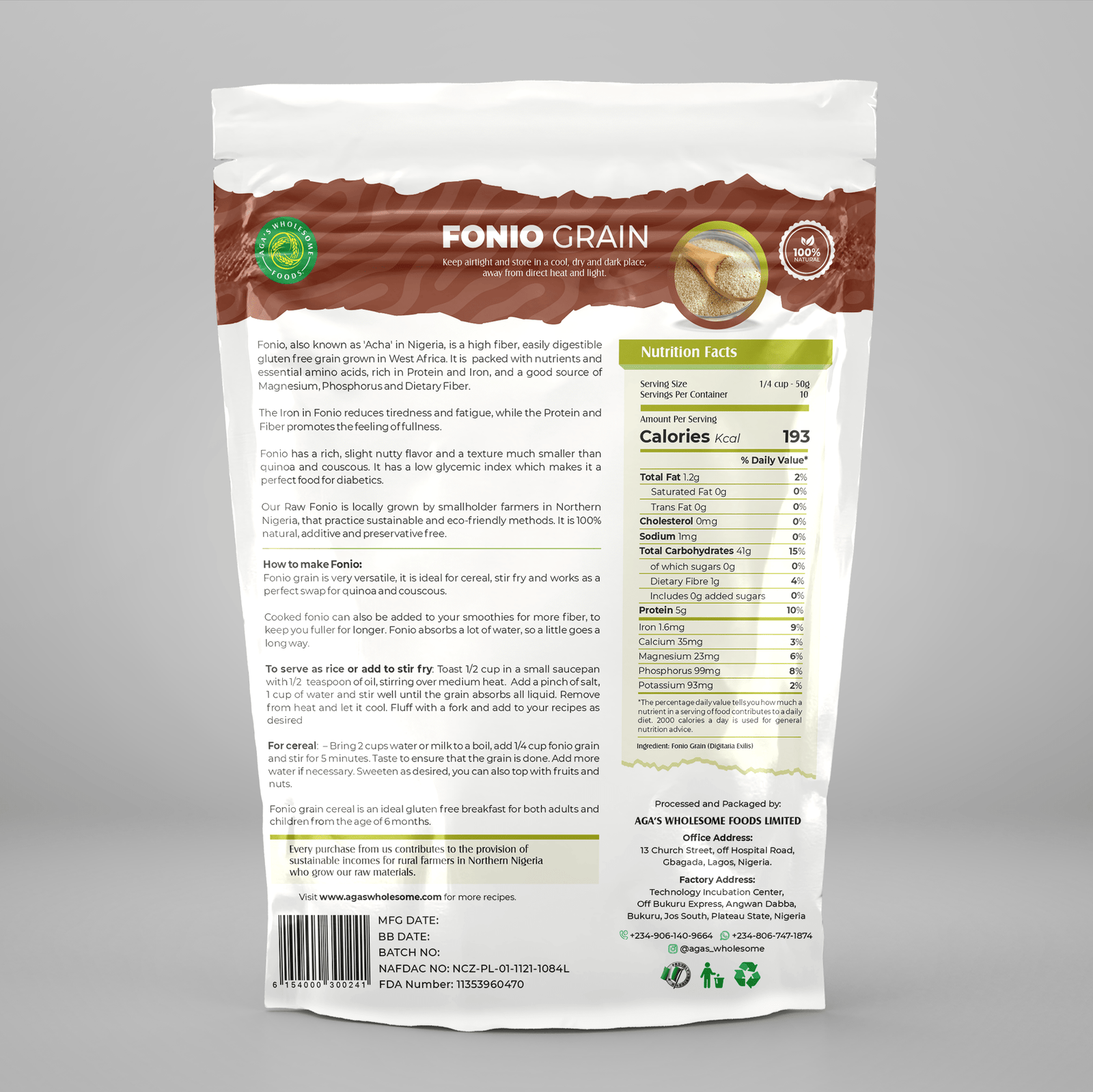 Fonio (Acha) Grain - Image 2