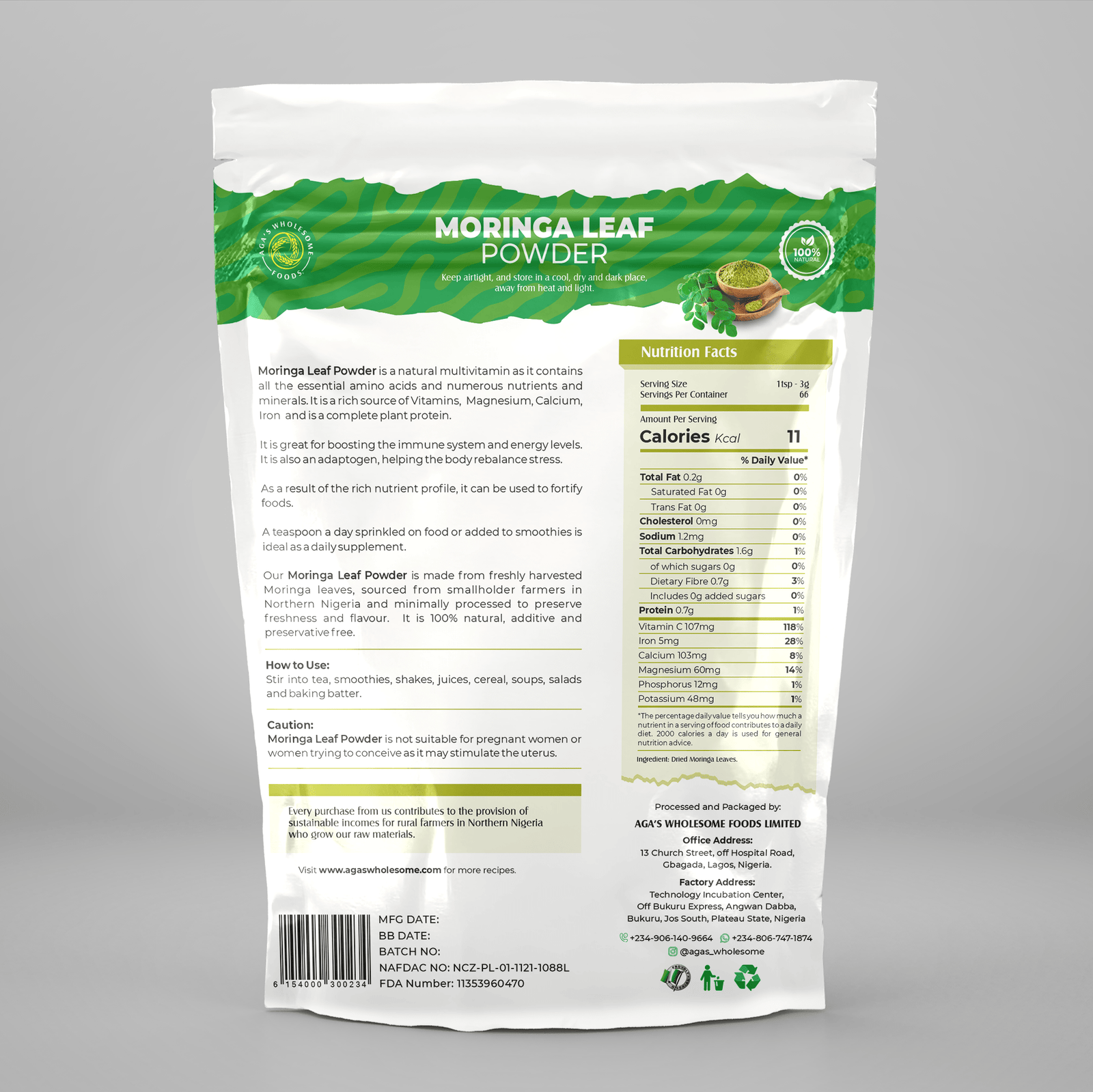 Moringa Leaf Powder - Image 2